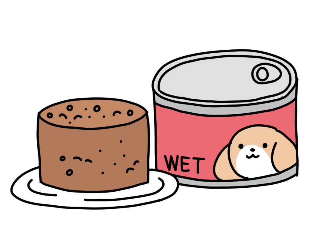 ドッグフードの缶詰